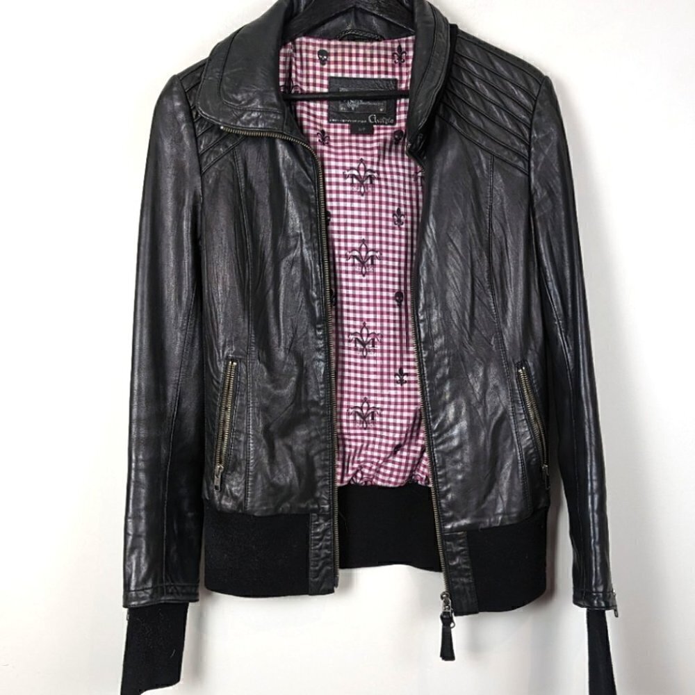 Aritzia Mackage leather jacket size small